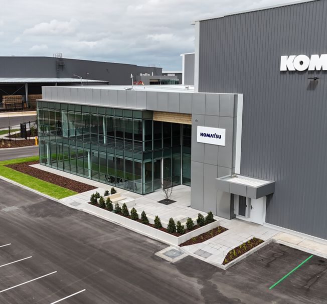 Aluminium cladding panels for warehouse office facades